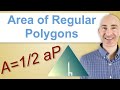 Finding the Area of Regular Polygons