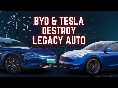 We are seeing BYD & Tesla destroy legacy auto - media silent!
