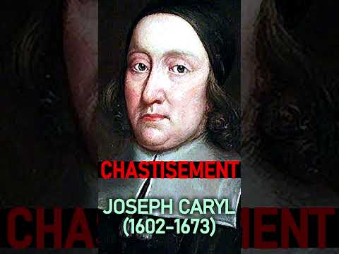 Chastisement - Joseph Caryl #shorts #christianshorts #jesuschrist #bible #God #christianity #Jesus