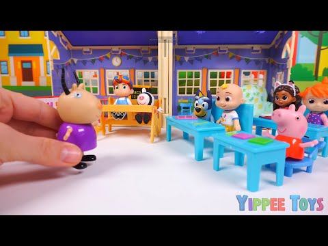 School Adventure! 🚌📚 | Pretend Play with Toys for Kids