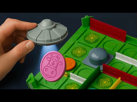Try to STEAL all cows | Impossible Alien puzzle