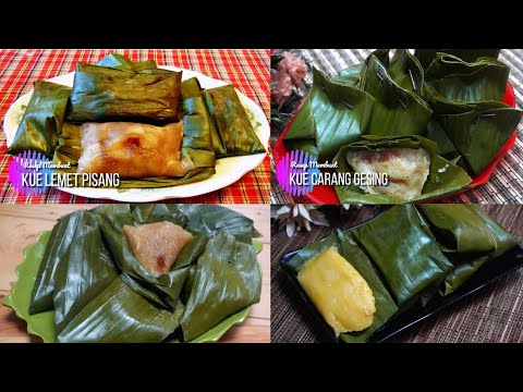 4 Resep Kue Tradisional yg Dibungkus Daun PIsang