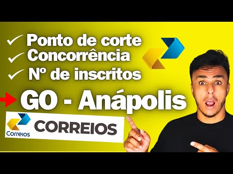 Concorrência, Nº de Inscritos e Ponto de Corte por MACRORREGIÃO. Estimativas Concurso correios 2024