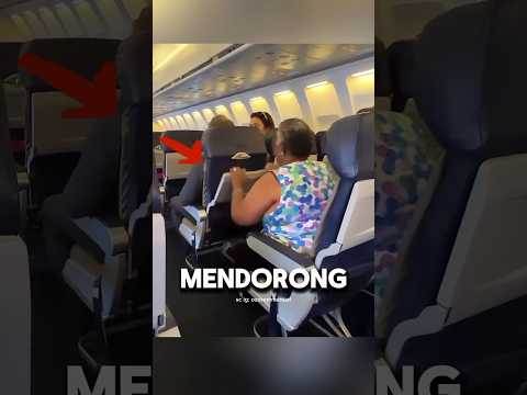 Cekcok Dalam Pesawat Karena Sandaran Bangku