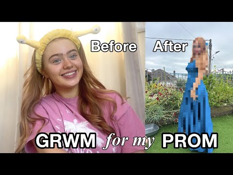 Get ready with me for my Year 11 Prom *Very Late* | Ruby Rose UK