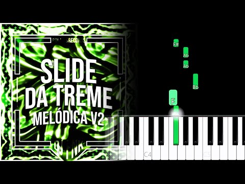 Slide da Treme Melódica v2 (DJ FNK) ▶ Piano Tutorial