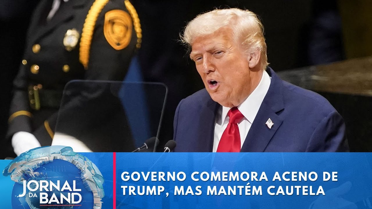 Governo comemora aceno de Trump mas mantém cautela