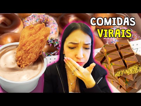 TESTANDO COMIDAS VIRAIS DO TIKTOK NO BRASIL | Luluca