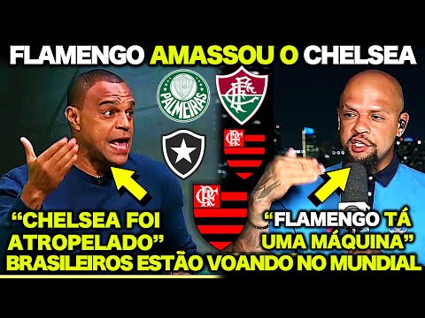 DENILSON RASGA ELOGIOS ao FLAMENGO e FELIPE MELO EXALTA ATUAÇÃO dos BRASILEIROS na COPA DO MUNDO