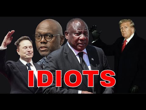 Watch Ramaphosa Explain to Baby Trump How Whites Like Elon Musk Stole Land from South Africans