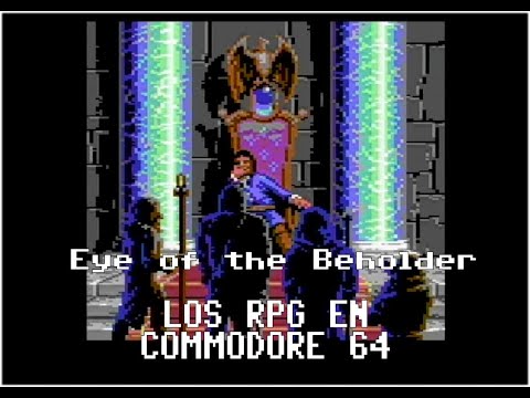 Directitos de Mierda - Eye of the Beholder y otros RPG en Commodore 64 - C64 REAL #Commodore 64 Club videos