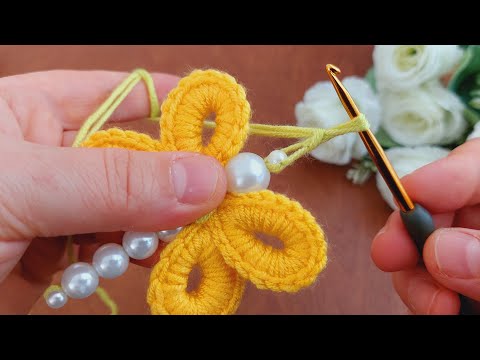 ☆☆♡ You will love this crocheted ornament of small rings, very very easy gift crochet