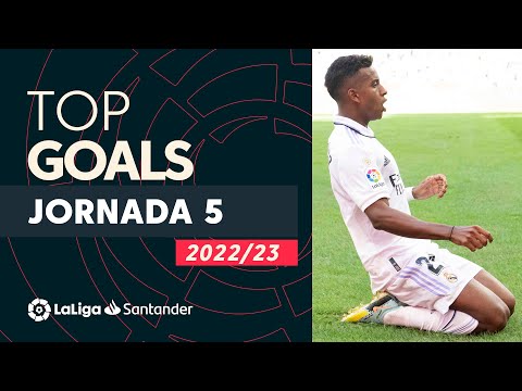Todos los goles de la jornada 5 de LaLiga Santander 2022/2023