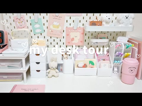 【机紹介】学生の机の中身を紹介！ お気に入りの文房具 | my desk tour