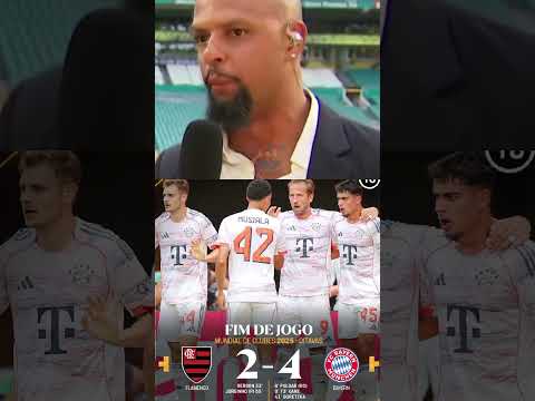 Felipe Melo comenta eliminação do Flamengo 🗣️#felipemelo #flamengo #mundialdeclubes #bayern #fy