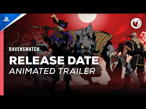 Ravenswatch - Release Date Animated Trailer | PS5 & PS4 Games