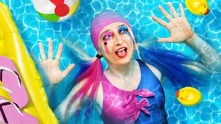 🏊 Rainbow Pool Transformation with Genius Summer Hacks