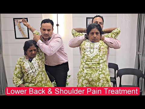 Chiropractic Treatment For Back Pain Sciatica pain Gass Acidity Treatment in India Dr.Mushtaque 🇮🇳