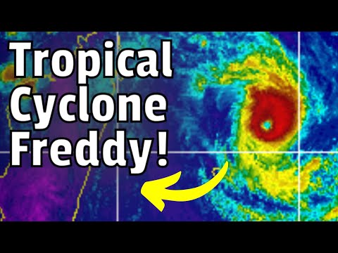 Intense Cyclone Freddy…