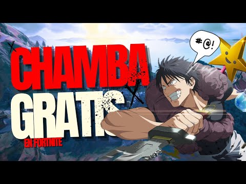 👉🔴 CHAMBA GRATIS en Fortnite?! | Toji Fushiguro Gameplay #youtube #fyp #fortnite