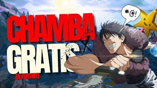 👉🔴 CHAMBA GRATIS en Fortnite?! | Toji Fushiguro Gameplay #youtube #fyp #fortnite