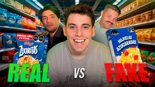 COMPARANDO PRODUCTOS REALES vs FAKES ¿Vale la pena pagar mas? 💵😳🍔 | Luis Ríos