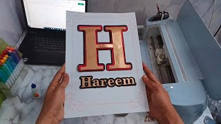 How to Make Custom Frames with Cricut Maker | Easy DIY Project