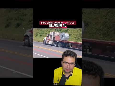 Tráiler con triple de remolque, por carreteras mexicanas
