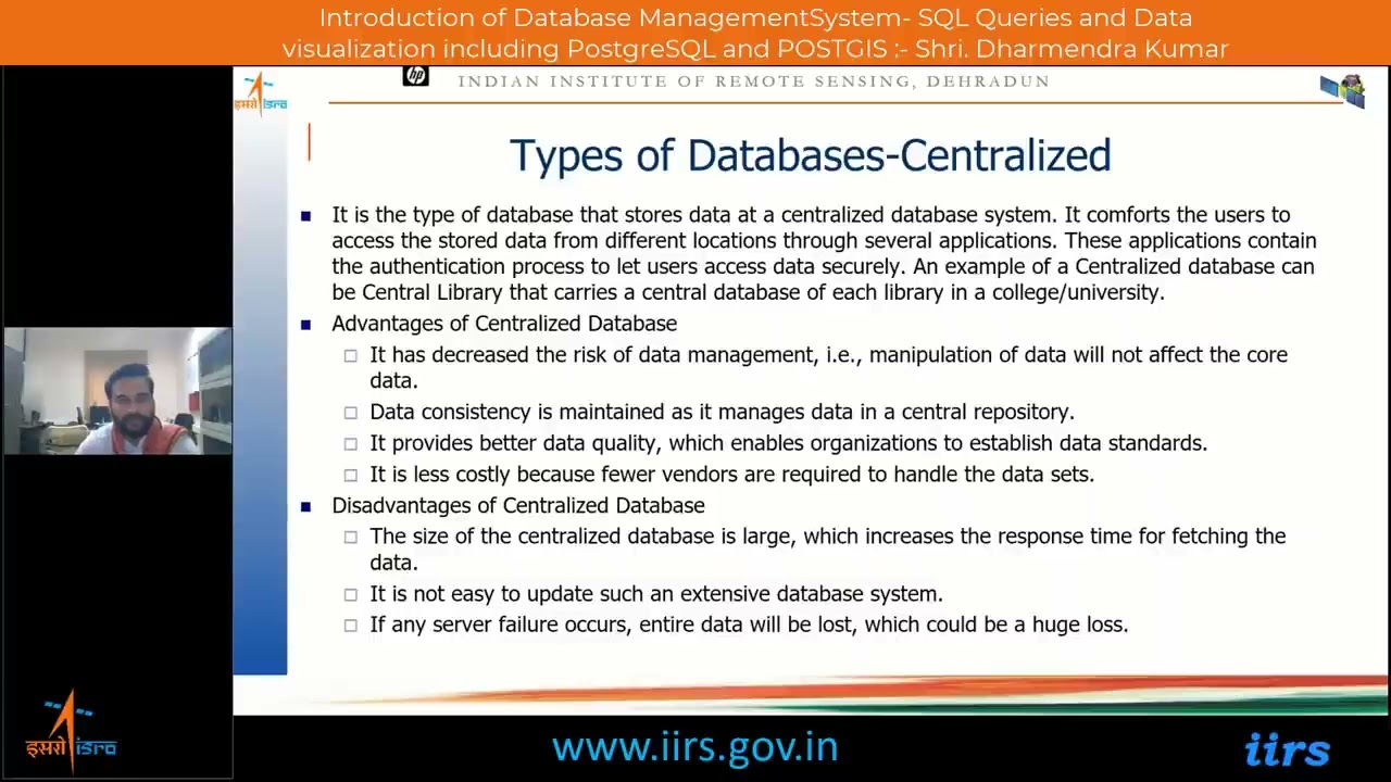 Introduction of DBMS SQL Queries and Data visualization including PostgreSQL and POSTGIS