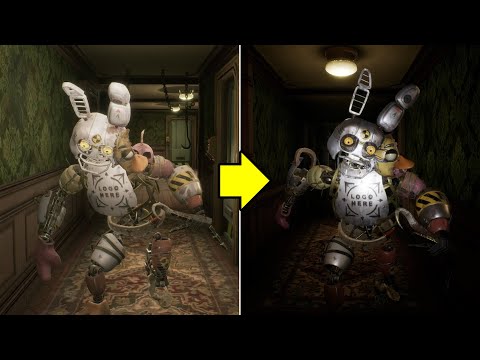 FNAF: Secret of the Mimic - Scarier Atmosphere with Flashlight Mod