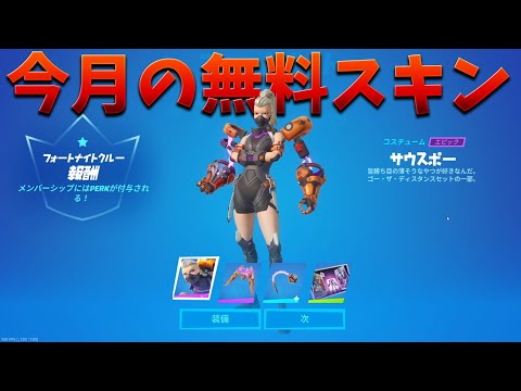 【フォートナイト】新登場のサウスポースキンみんなは手に入れた!?