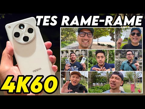 Tes Video 4K 60fps OPPO Find X8 Series + Review Singkat 7 Youtuber