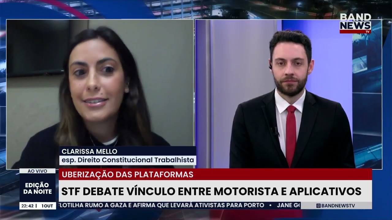 STF debate vínculo entre motoristas e aplicativos | BandNews TV