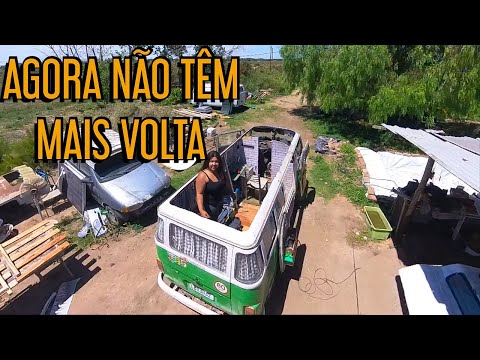 CORTAMOS TODO O TETO DA KOMBI Ep.136