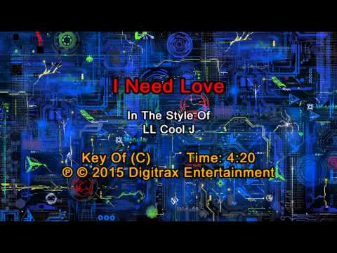 LL Cool J – I Need Love  (Backing Track)