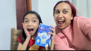 Abrindo nossa primeiro boneco do stitch 