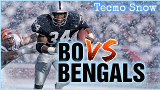 Bo Jackson 4th Quarter Takeover! Tecmo Bowl Snow