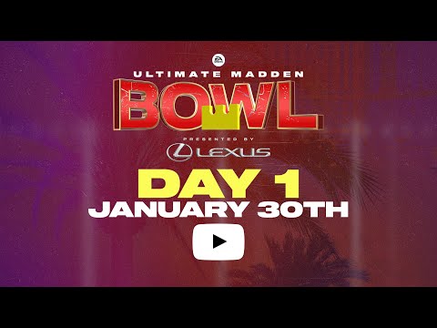 Madden 24 Ultimate Madden Bowl | Day 1 | Madden Championship Series