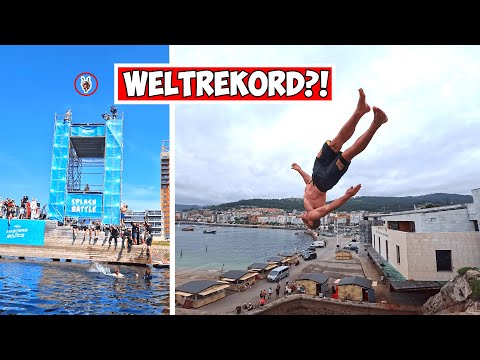 6 FACH Rückwärtssalto?! UNGLAUBLICHE Sprünge in Oslo // Klippenspringen in Castros Altstadt