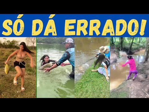 PESCADORES se LASCANDO feio: eita raça azarada!