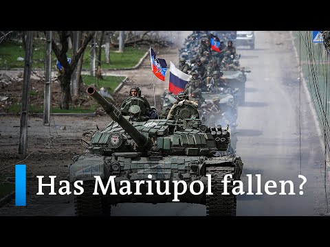 Thousands still stuck inside steel plant in Mariupol as Putin claims victory over the city | DW News
