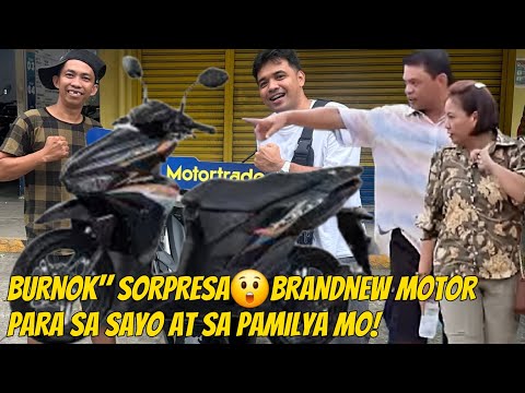 BRANDNEW MOTOR?!😲SURPRESA PARA KAY BURNOK