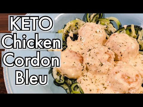 KETO Ground Chicken Recipe: Chicken Cordon Bleu...