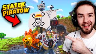 Zbudowałem największy statek z One Piece w Minecraft! ⛵🔥 (Statek Luffy’ego)