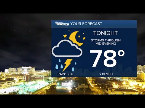 First Alert Weather Forecast for Evening of Thursday, June 13, 2024