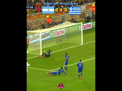 Argentina vs Grecia Mundial 2010 #messi #lionelmessi #palermo #seleccionargentina #futbolargentino