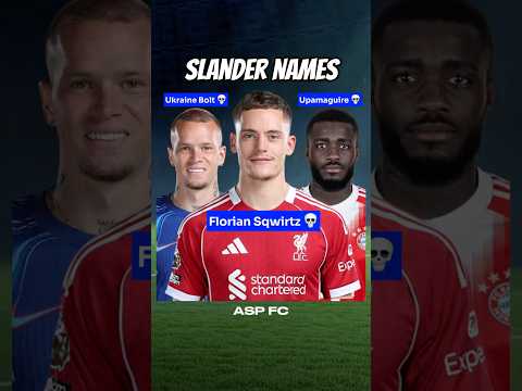 I added players with the funniest SLANDER names to FC 25! 💀