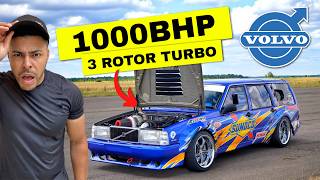 INSANE PULLS IN A 1000HP 3 ROTOR TURBO 1989 VOLVO 745