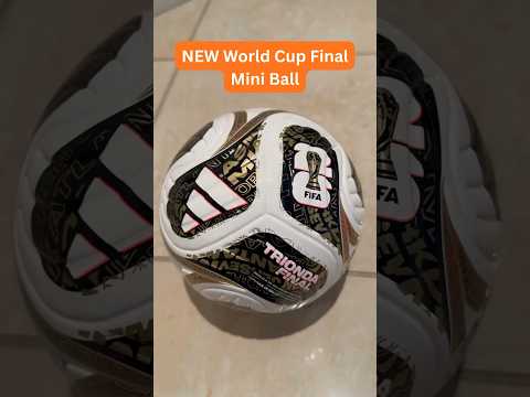 New FIFA World Cup 2026 Trionda Final Mini Ball (Gold) #worldcup #fifa #fifaworldcup #football