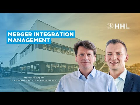 Merger Integration Management: Info-Session mit Dr. Christoph Rohloff und Dr. Maximilian Schreiter